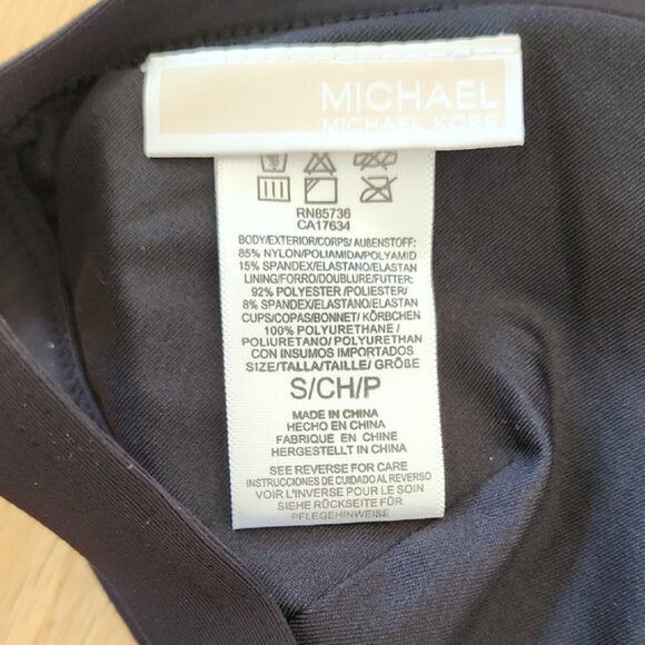 Michael Kors Black and White Bikini with Zebra Print - Picture 3 of 7